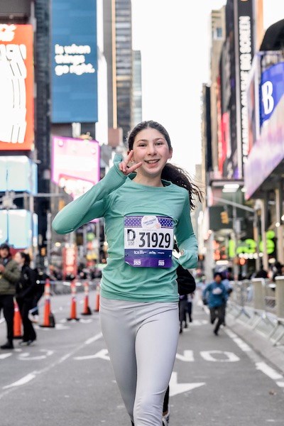 Times Square Kids Run at the United Airlines NYC Half Stage 2