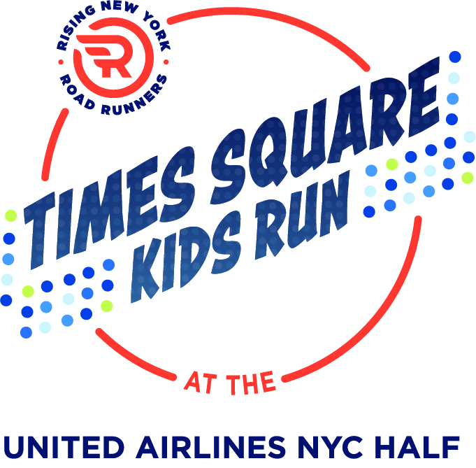 Logotipo de la Times Square Kids Run at the United Airlines NYC Half